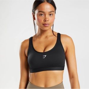 GYMSHARK | scoop neck bra